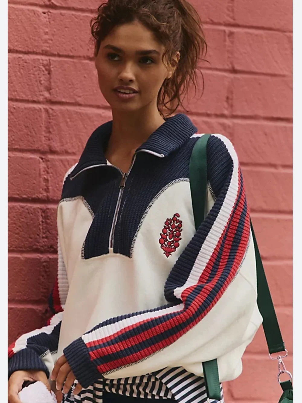 Free people movement step it up half zip sweatshirt - Picture 4 of 10